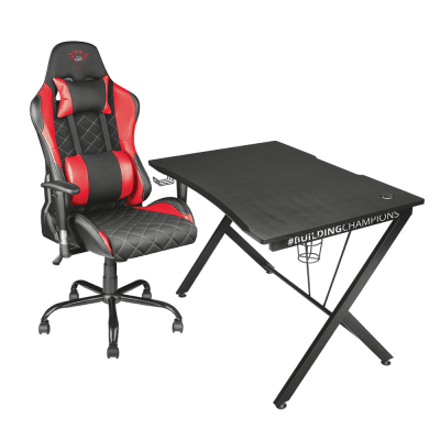 Trust Workstation Back to School Комплект Геймърски стол и геймърско бюро