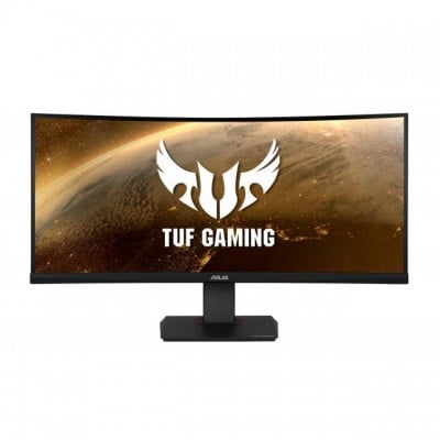 ASUS TUF Gaming VG35VQ 35'', VA, 1ms, 100 Hz, HDR10, WQHD (3440x1440) Извит Геймърски монитор