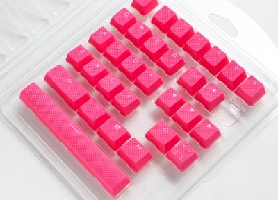 Ducky Cosmic Pink 31 Keycap Set Rubber Backlit Double-Shot Комплект капачки за механични клавиатури
