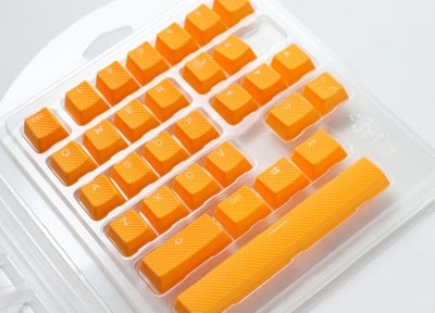 Ducky Yellow 31 Keycap Set Rubber Backlit Double-Shot Комплект капачки за механични клавиатури