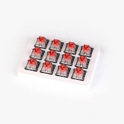 Keychron LK Optical Red Set 12 броя Комплект геймърски оптични суичове за клавиатура