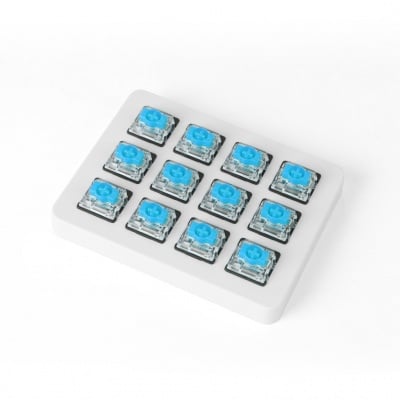 Keychron Gateron Low Profile Blue Set 12 броя Комплект геймърски нископрофилни механични суичове за клавиатура