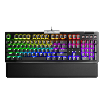 EVGA Z15 RGB Hot Swappable Геймърска механична клавиатура с Kailh Speed Silver суичове