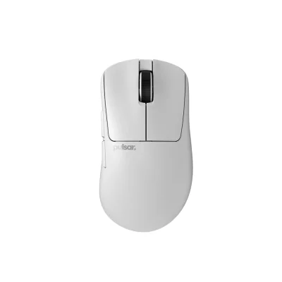 Pulsar Xlite v4 Mini - White 1K (8K Compatible) Безжична геймърска оптична мишка
