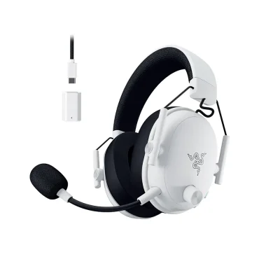 Razer BlackShark V3 White Безжични Геймърски слушалки