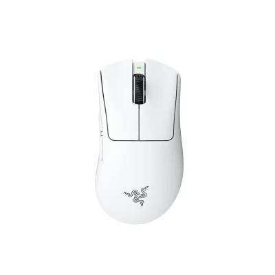 Razer DeathAdder V4 Pro White Безжична геймърска мишка