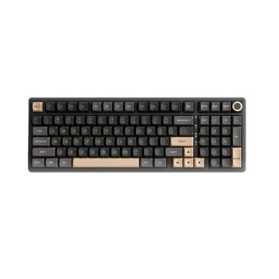 Royal Kludge R98Pro Phantom Hot-Swappable Геймърска механична клавиатура с RK Linear Cream суичове