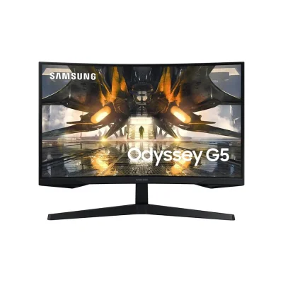 Samsung Odyssey G55A 27AG550A 27" VA, 165 Hz, 1 ms, WQHD (2560 x 1440), FreeSync Premium, DisplayHDR 10, 1000R Curved Извит геймърски монитор
