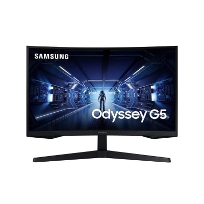 Samsung Odyssey G55T 32 VA, 144Hz, 1ms, WQHD (2560x1440), DisplayHDR10 Извит геймърски монитор