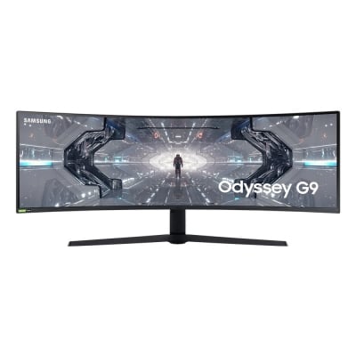 Samsung Odyssey G9 LC49G95T 49 VA QLED, 240 Hz, 1ms, 329, Dual QHD (5120x1440), DisplayHDR 1000 Извит геймърски монитор