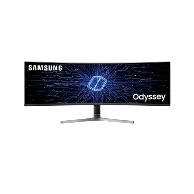 Samsung Odyssey LC49RG90SSPXEN 49 QLED VA 120Hz, 4ms, 329, Dual QHD (5120 x 1440) FreeSync Premium Pro, 1800R Curved Извит геймърски монитор