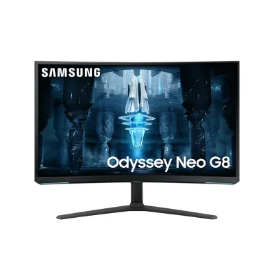 Samsung Odyssey Neo G8 32 VA, 240Hz, 1ms, UHD (3840 x 2160) FreeSync Premium Pro, Quantum HDR 2000, 1000R Curved Извит геймърски монитор