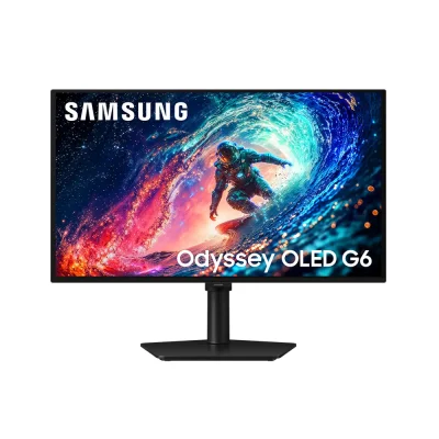 Samsung Odyssey OLED G6 LS27HG612SUXEN 27" QD-OLED, 240Hz, 0.03ms, WQHD (2560 x 1440), AMD FreeSync Premium, HDR10+ Геймърски монитор