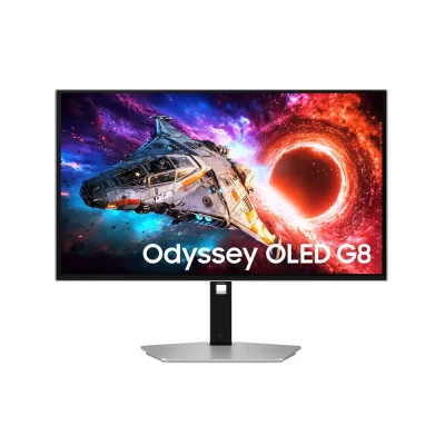 Samsung Odyssey OLED G8 LS27HG800SU 27" QD-OLED, 240Hz, 0.03ms, Ultra HD 4K (3840 x 2160), AMD FreeSync Premium Pro, VESA DisplayHDR True Black 400 Геймърски монитор