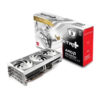 Sapphire NITRO+ AMD Radeon RX 9070 XT OC PhantomLink Polar Edition White 16 GB GDDR6 Видео карта