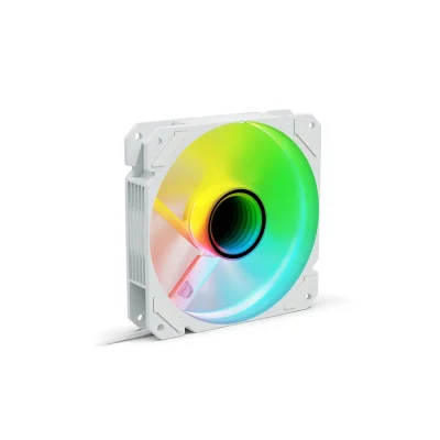 Sharkoon SHARK Mirror PWM 120mm RGB White Reverse Вентилатор
