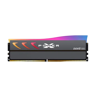Silicon Power XPOWER Storm RGB Gray 16GB (1x16), DDR5, 6000 MHz, CL36, AMD EXPO & Intel XMP Рам памет
