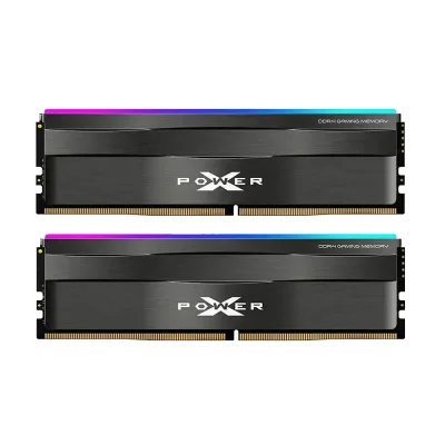 Silicon Power XPOWER Zenith RGB Gray 32GB (2x16), DDR4, 3200 MHz, CL16, Intel XMP Рам памет