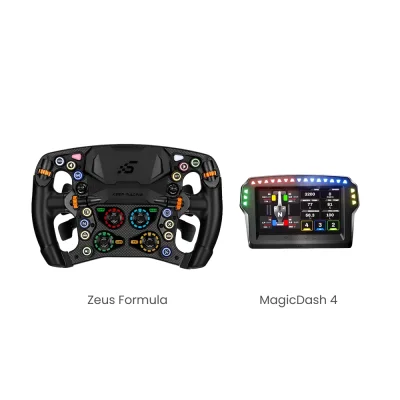 Simagic Zeus Formula + MagicDash 4 280 мм Formula Волан за сим рейсинг с дисплей