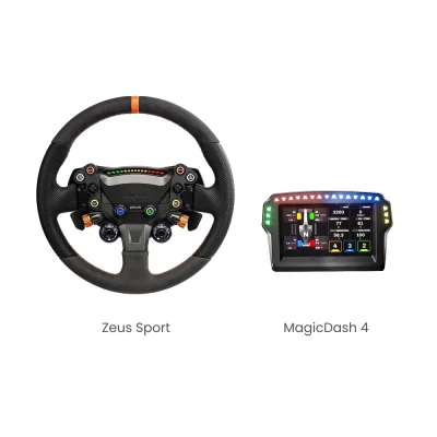 Simagic Zeus Sport + MagicDash 4 320 мм Волан за сим рейсинг с дисплей