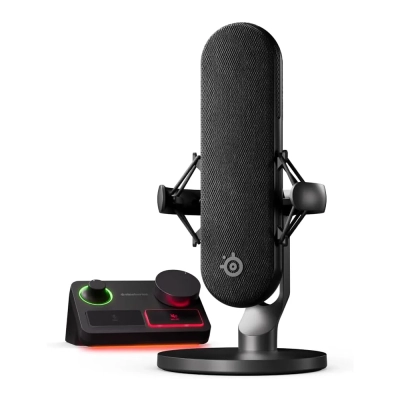 SteelSeries Alias Pro Настолен геймърски микрофон за стрийминг