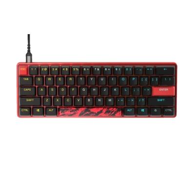SteelSeries Apex 9 Mini US Faze Clan Edition Геймърска механична клавиатура с OptiPoint регулируеми суичове