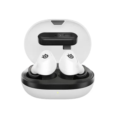 SteelSeries Arctis GameBuds White Безжични геймърски слушалки тапи с микрофон