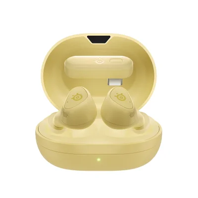 SteelSeries Arctis GameBuds Yuzu Безжични геймърски слушалки тапи с микрофон