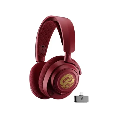 SteelSeries Arctis Nova 7 Dragon Edition Безжични геймърски слушалки с микрофон