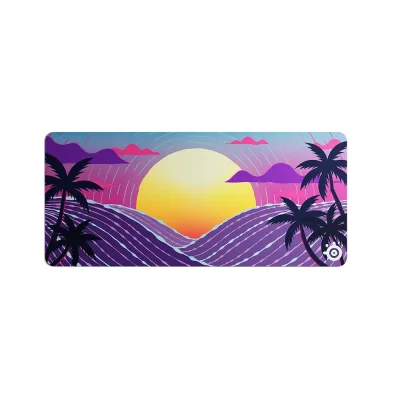 SteelSeries QcK - XXL Neon Sunset Геймърски пад за мишка