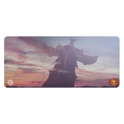 SteelSeries QcK XXL World of Warcraft Edition Геймърски пад за клавиатура и мишка
