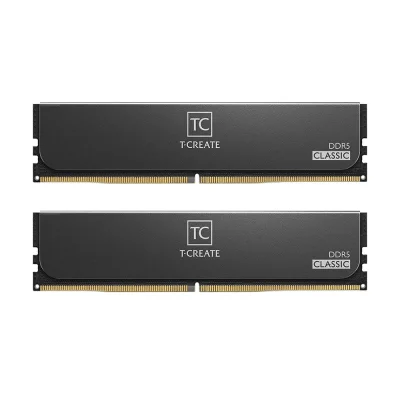 Team Group T-CREATE Classic Black 64GB (2x32), DDR5, 6000 MHz, CL48, AMD EXPO & Intel XMP RAM памет