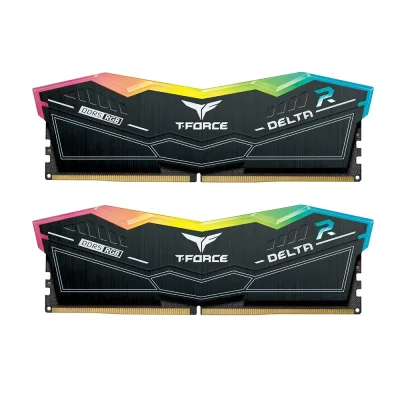 Team Group T-FORCE DELTA RGB Black 32GB (2x16), DDR5, 6000 MHz, CL38, Intel XMP / AMD EXPO Рам памет