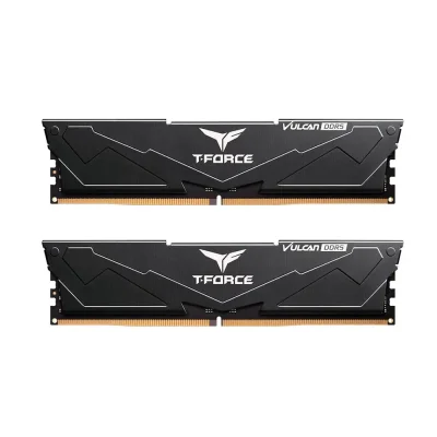Team Group T-Force Vulcan Black 32GB (2x16), DDR5, 6000 MHz, CL30, AMD EXPO & Intel XMP Рам памет