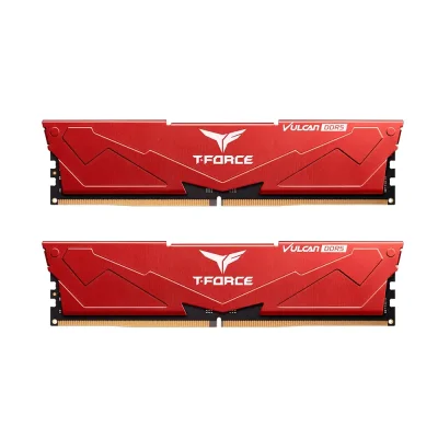 Team Group T-FORCE VULCAN Red 32GB (2x16), DDR5, 6000 MHz, CL30, AMD EXPO / Intel XMP Рам памет