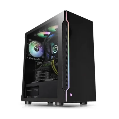 Thermaltake H200 TG RGB Black Компютърна кутия