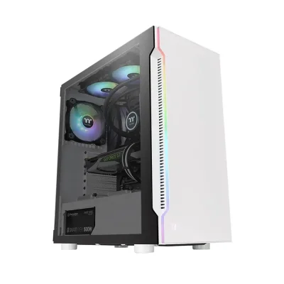 Thermaltake H200 TG RGB Snow Компютърна кутия