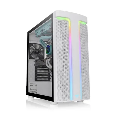 Thermaltake H590 TG ARGB Snow Компютърна кутия