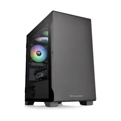 Thermaltake S100 TG Black Компютърна кутия