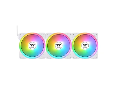 Thermaltake SWAFAN EX14 140mm ARGB White Комплект вентилатори (3 броя)