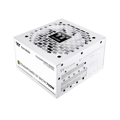 Thermaltake Toughpower GT Snow 750W, 80 Plus Gold, Модулно, PCIe 5.1, ATX 3.1 Захранване за компютър