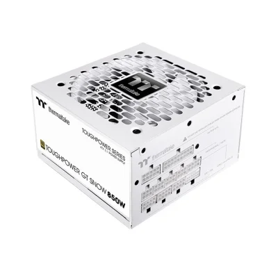Thermaltake Toughpower GT Snow 850W, 80 Plus Gold, Модулно, PCIe 5.1, ATX 3.1 Захранване за компютър