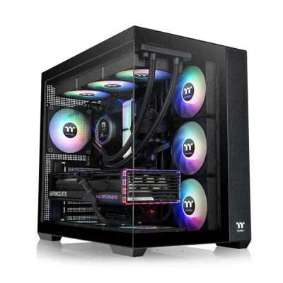 Thermaltake View 380 TG ARGB Black Компютърна кутия