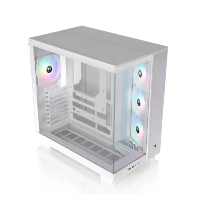 Thermaltake View 380 XL TG ARGB Snow Компютърна кутия