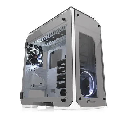 Thermaltake View 71 Tempered Glass Snow Edition White Компютърна кутия