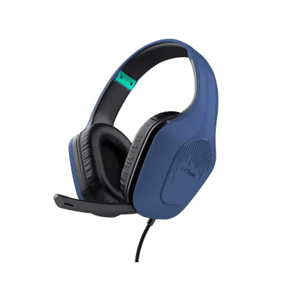 Trust GXT 415B Zirox Blue Геймърски слушалки с микрофон