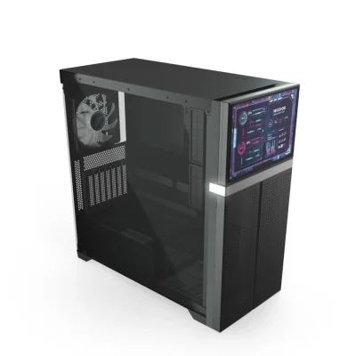 Valkyrie VK-02 LCD Black Компютърна кутия