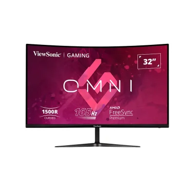 ViewSonic VX3218-PC-MHD 32" VA, 165Hz, 1ms, Full HD (1920 x 1080) FreeSync Premium, 1500R Curved Извит геймърски монитор