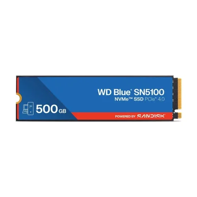Western Digital WD Blue SN5100 500GB M.2 PCIe Gen4 NVMe SSD Диск