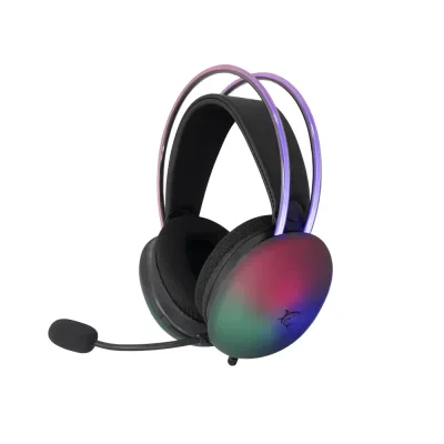 White Shark FIREFLY Black Геймърски слушалки с микрофон